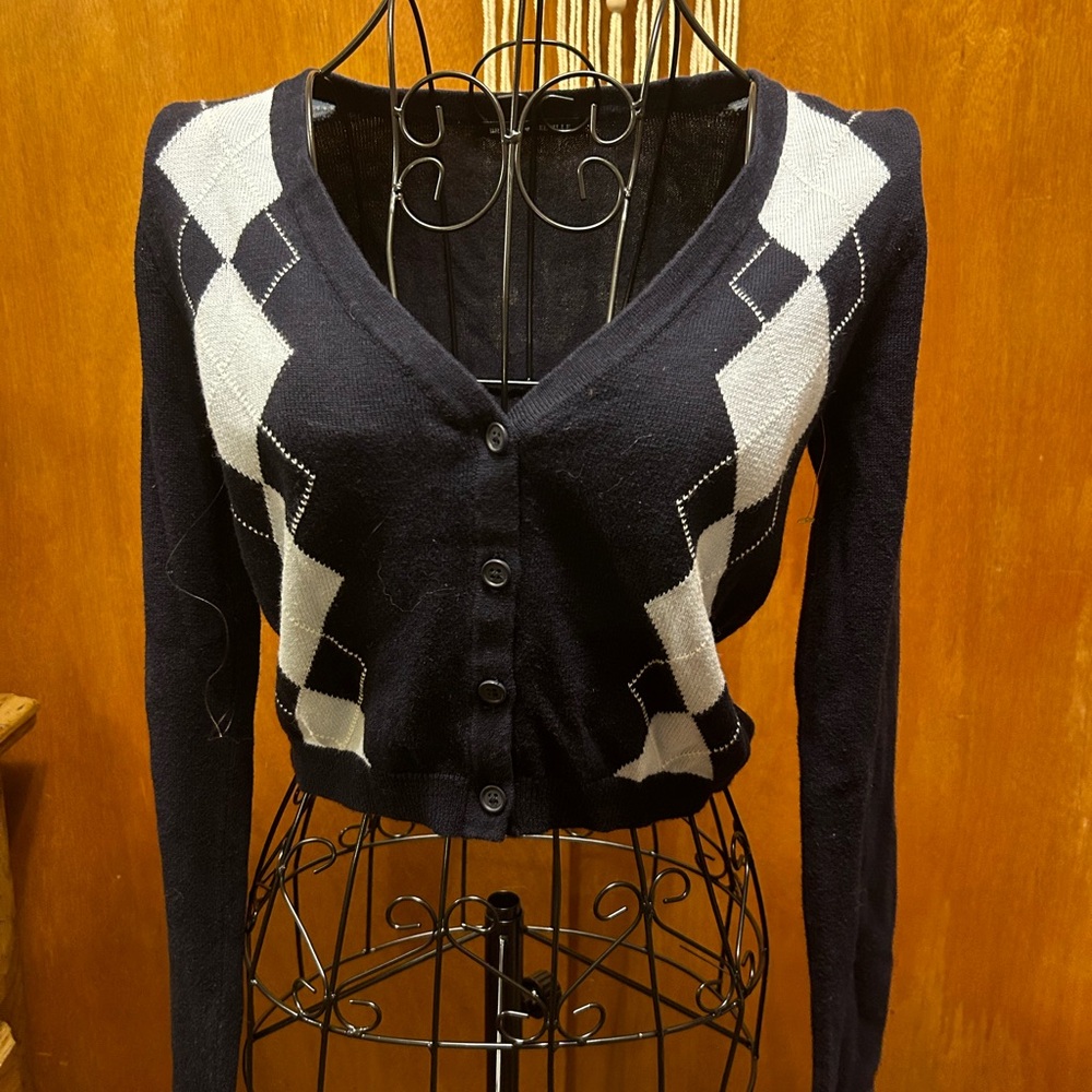 Black and Gray Brandy Melville Sweater